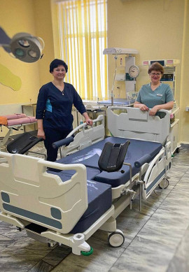 Пологові ліжка від компанії Лоран – встановлено в лікарні Житомира